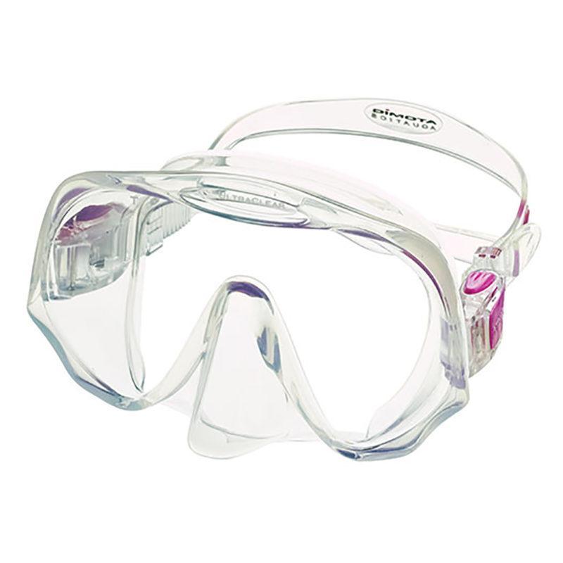 Atomic Aquatics Frameless Dive Mask - Lightweight Snorkeling & Scuba Mask for Clear Underwater Vision - Perfect for Ocean Adventures, Pool Training, and Marine Exploration