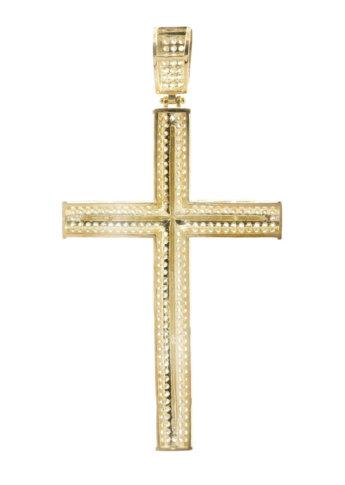 10K Gold Cross Pendant Necklace for Women & Men - 7.7 Grams Elegant Religious Jewelry - Perfect for Gifts, Baptism, First Communion & Everyday Wear