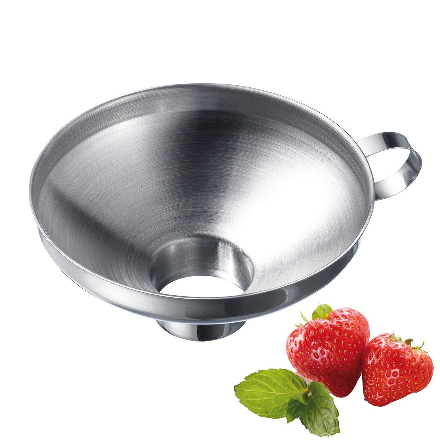 Westmark 12442270 Stainless Steel Preserve Funnel - Classic Kitchen Tool for Canning, Jams, and Homemade Preserves