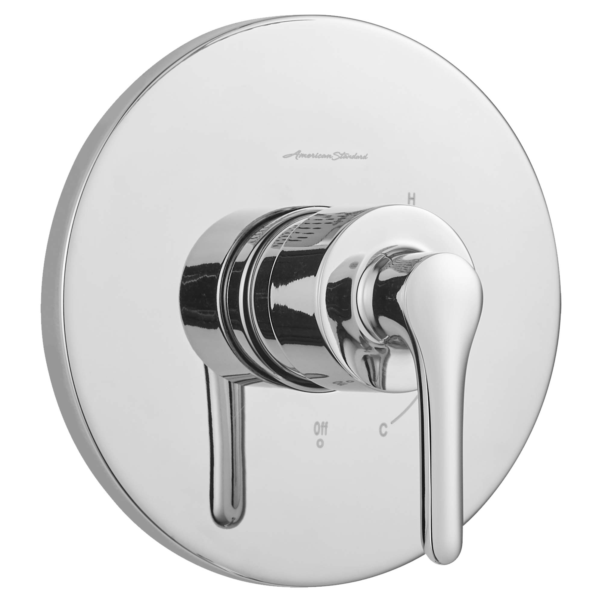 American Standard TU105502.002 Chrome Studio S Tub and Shower Trim Kit with Cartridge - 2.5 GPM Flow Rate for Bathroom Renovation | Perfect for Modern Home Bathing Experience