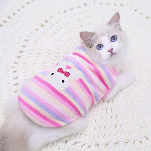 Warm Fleece Dog Sweater for Winter - Cozy Knit Pet Clothing for Puppies & Kittens | Perfect for Cold Weather & Indoor Comfort