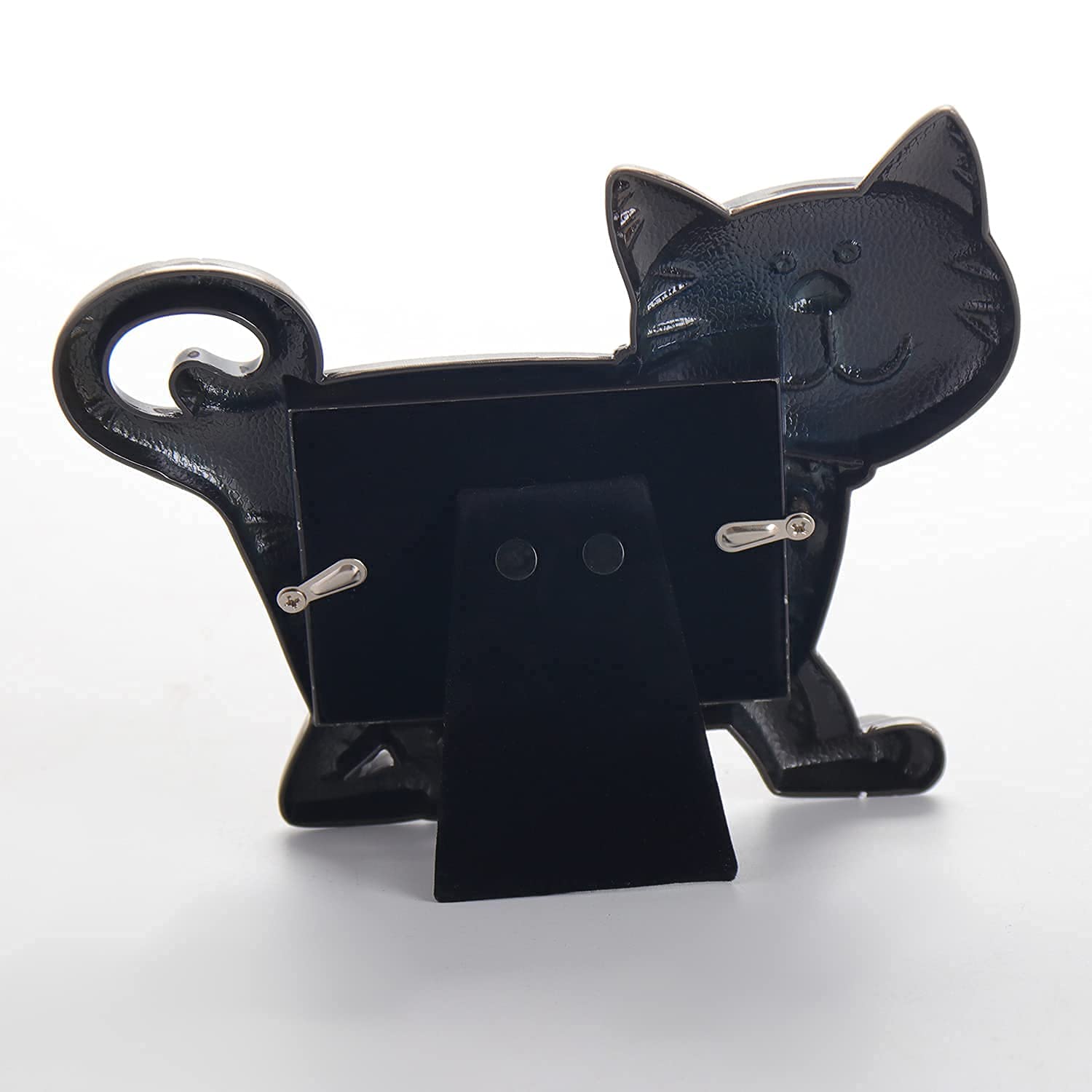 LASODY Memorial Cat Picture Frame - Personalized Pet Loss Gift for Cat Lovers | Sympathy Gift for Bereaved Pet Owners | Perfect for Home Decor & Memorial Displays