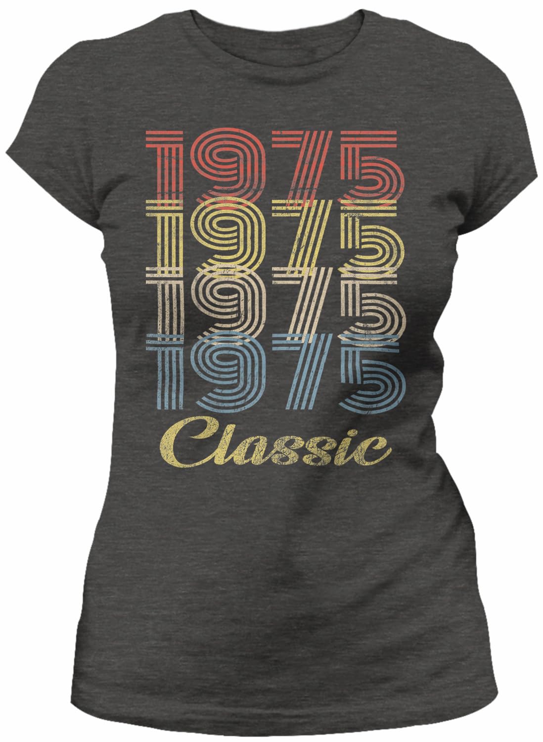 1975 Vintage 50th Birthday T-Shirt for Women - Classic Retro Gift Idea - Perfect for Birthday Parties & Celebrations