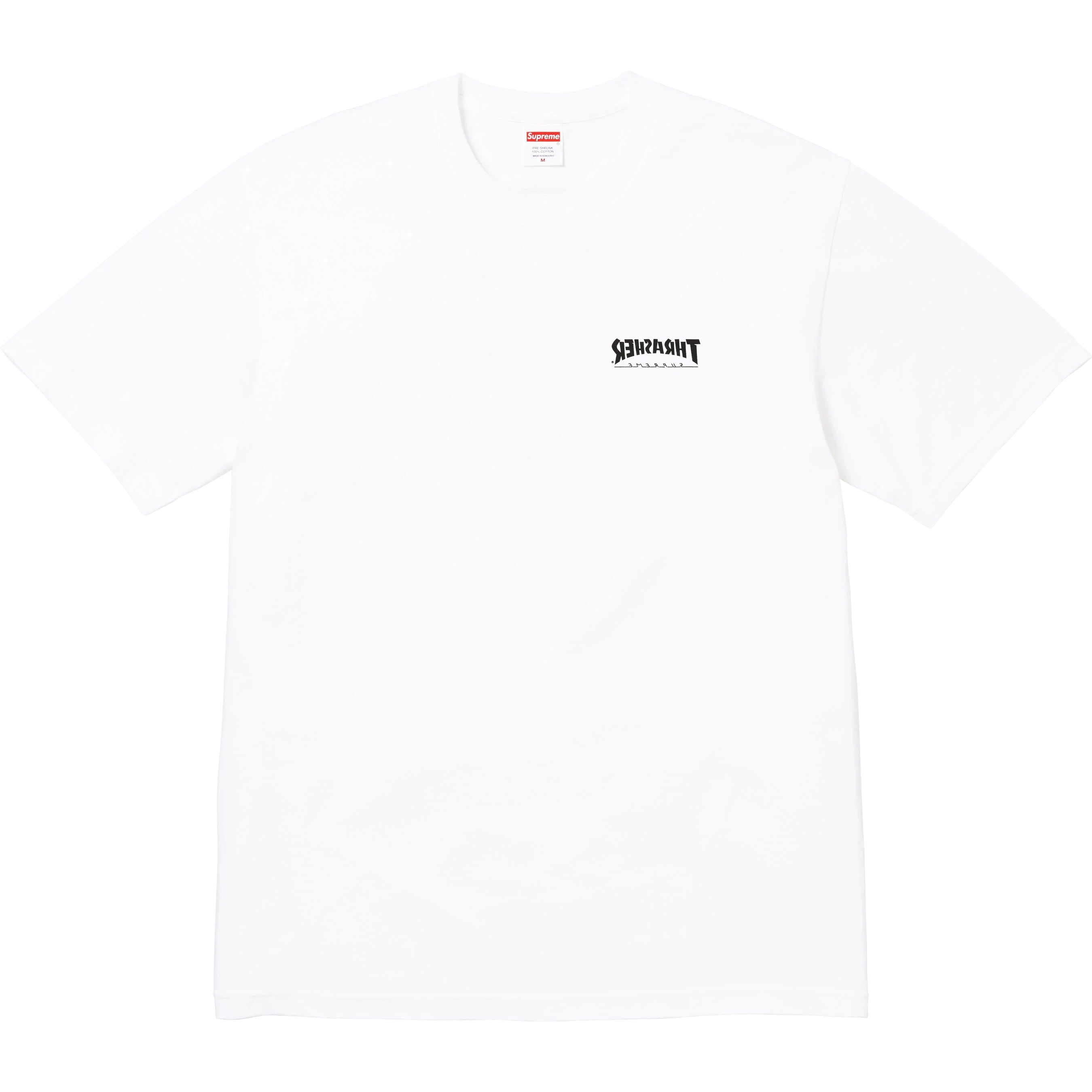 SUPREME 24FW THRASHER CROSS TEE Men's Graphic T-Shirt - Streetwear Fashion for Skateboarding & Urban Style