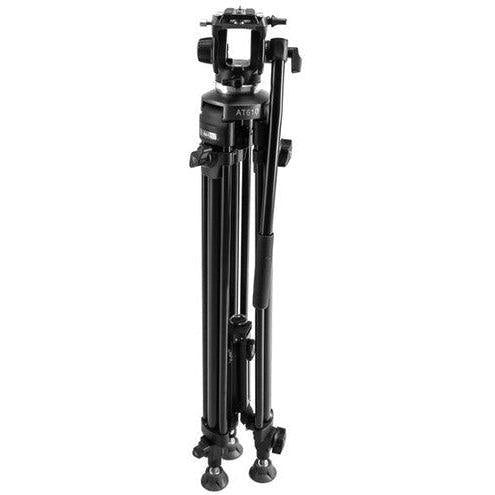 E Image EK610 Professional Video Tripod Stand with Adjustable Height - Perfect for Vlogging, YouTube Videos, and Live Streaming