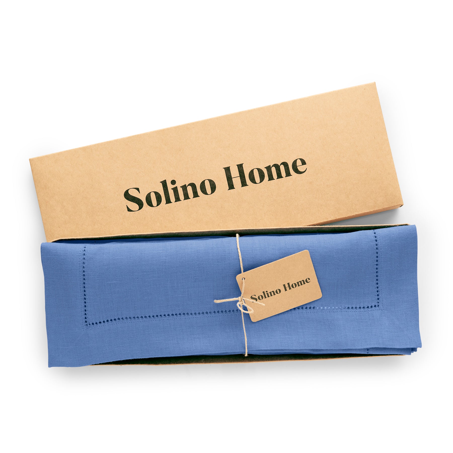 Sonoma Hemstitch Placemats Set of 4 - Premium Cotton Table Mats for Dining - Perfect for Dinner Parties, Holiday Meals & Home Decor
