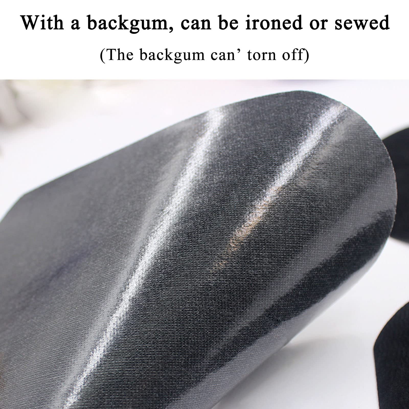 Beaulegan Repair Patches - 4 Pack Iron-On Velvet Patches for Elbow & Knee (Black) | Durable Fabric Patches for Jeans, Jackets & Clothing Repair | Perfect for DIY, Crafts & Home Sewing Projects