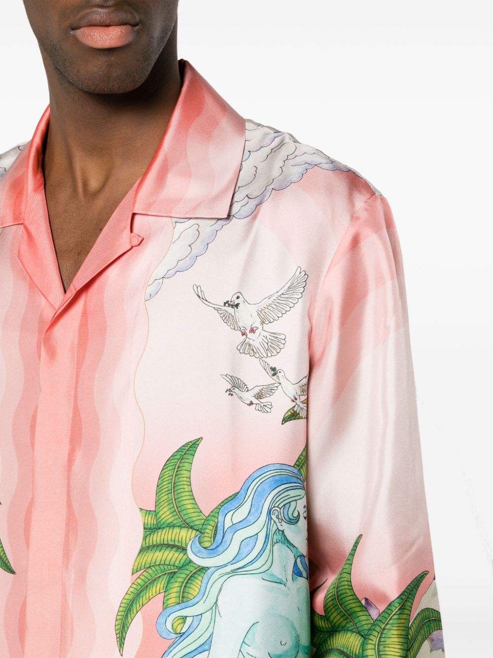 Casablanca Shirts for Men - Stylish Multi-Color Button Down Shirts for Casual & Business Wear - Perfect for Office, Date Night & Vacation Outfits
