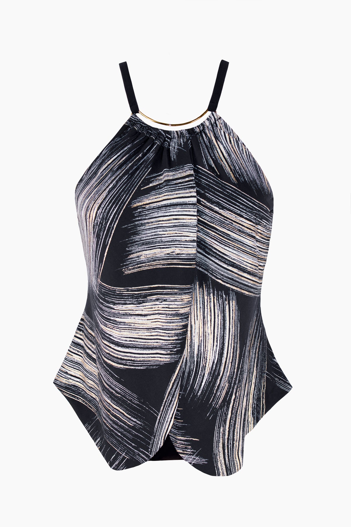 Jill One Piece Swimsuit in Stroke Of Luck Print - Stylish Beachwear for Women, Perfect for Pool Parties & Summer Vacations