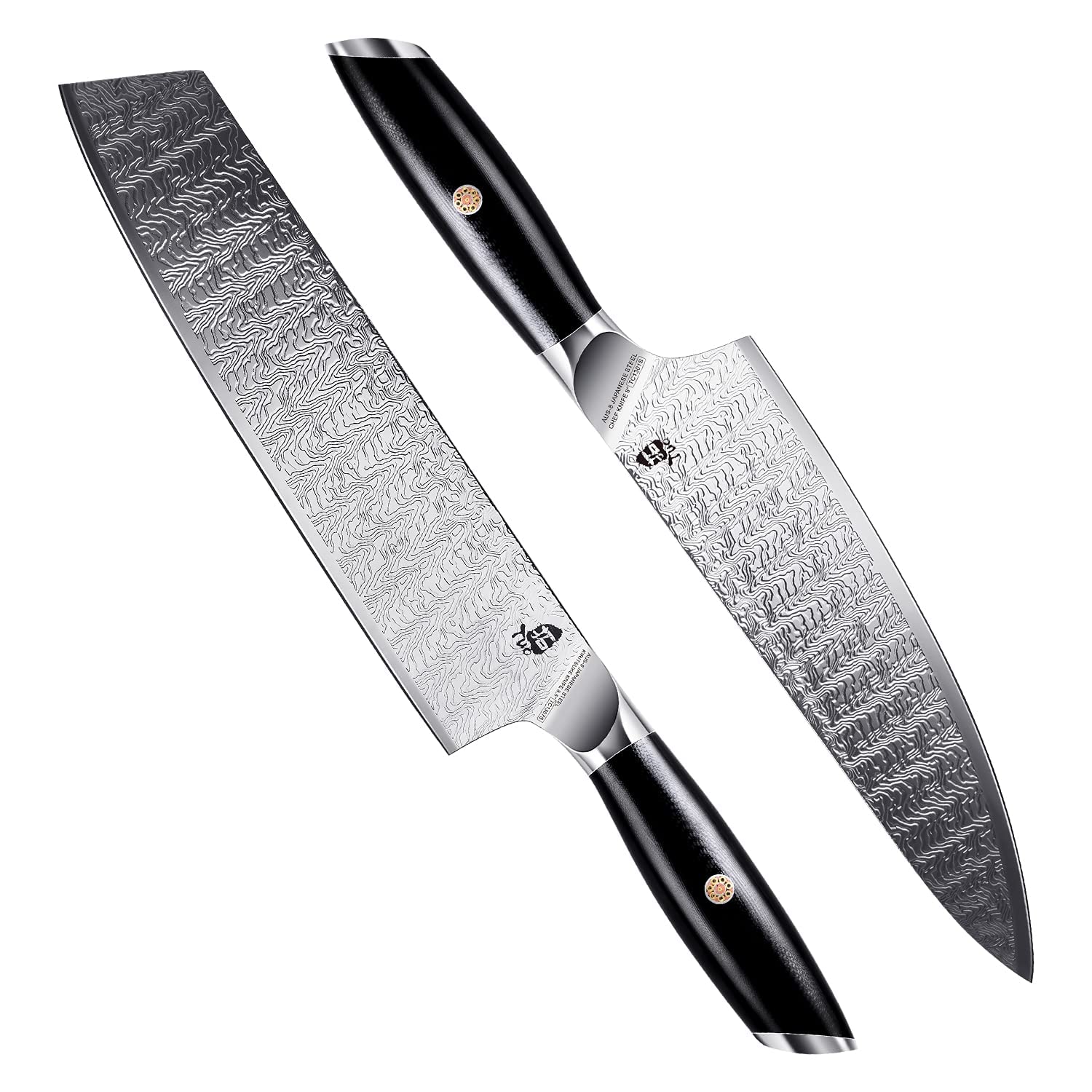 Premium TUO Chef Knife Set - 8