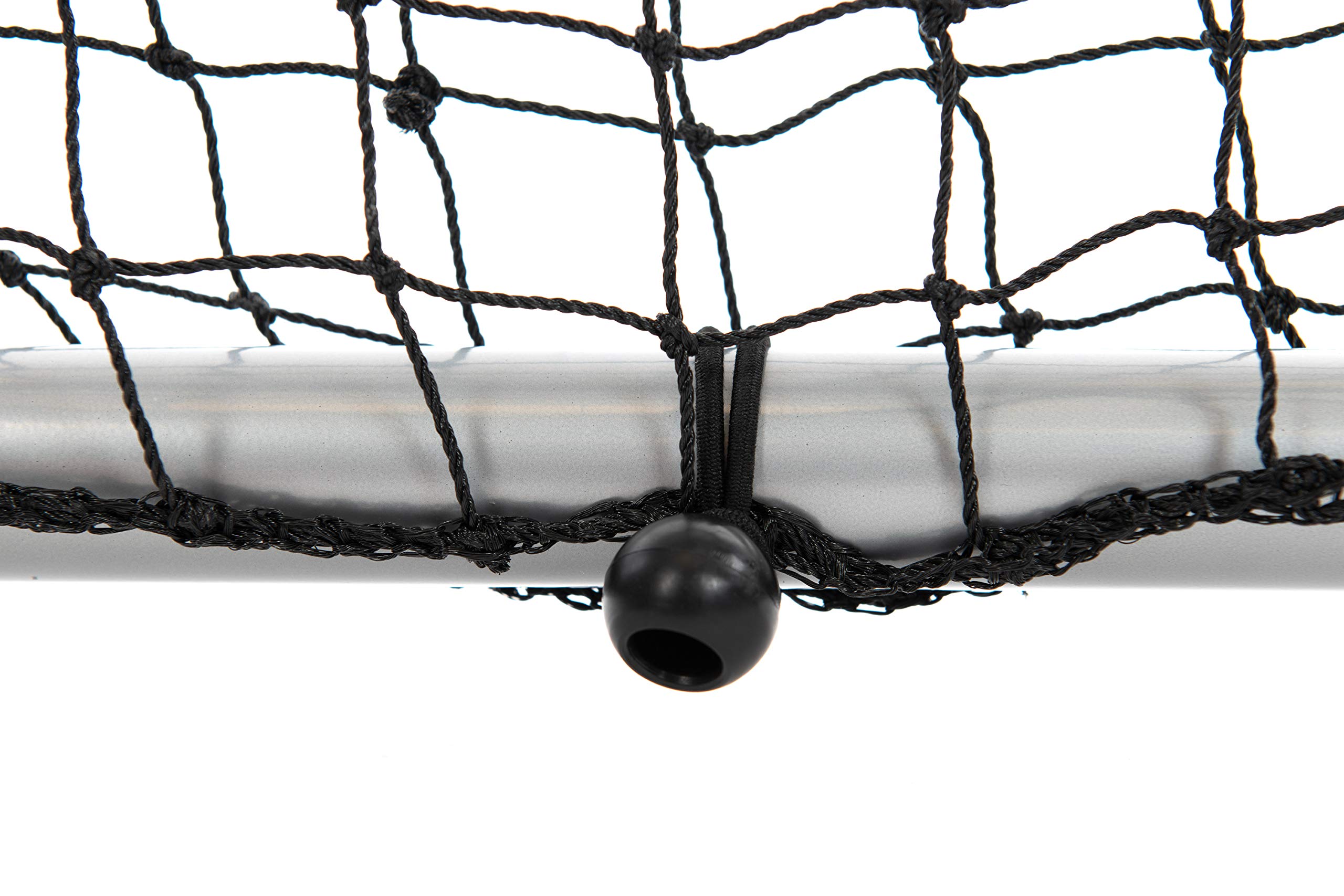 CHAMPRO 10' x 10' Steel Frame Baseball Softball Practice Net - Durable Green PE Backstop for Field Training & Batting Cage | Perfect for Backyard Drills, Team Practices & Pitching Sessions