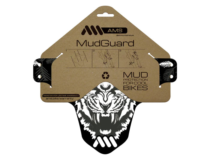 AMS Mud Guard - Durable Splash Protection for Bikes & Motorcycles | Perfect for Off-Road, Commuting & Adventure Riding
