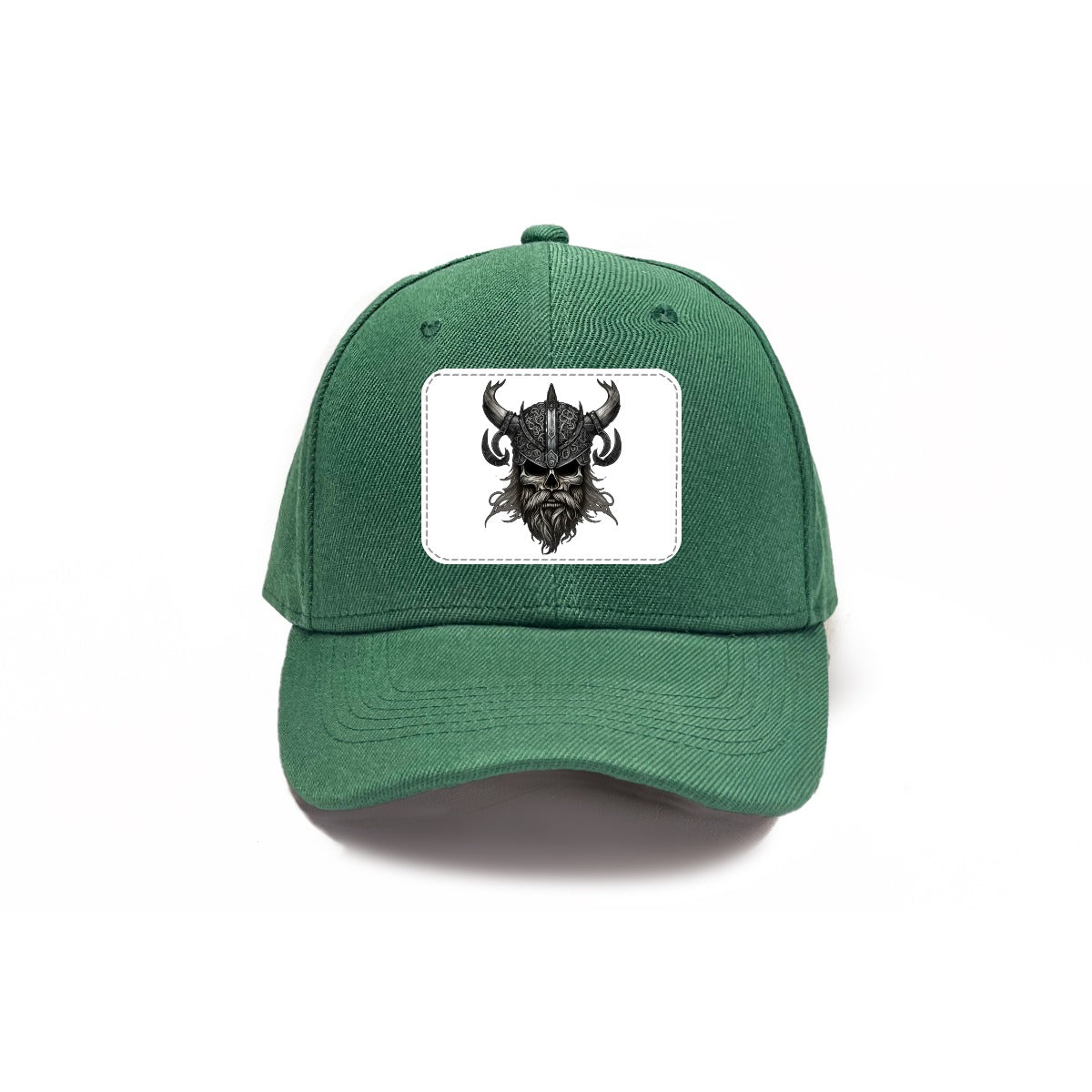 Nordic Viking Baseball Cap for Men - Adjustable Cotton Hat with Norse Runes Design - Perfect for Outdoor Activities, Hiking, and Sports Fans