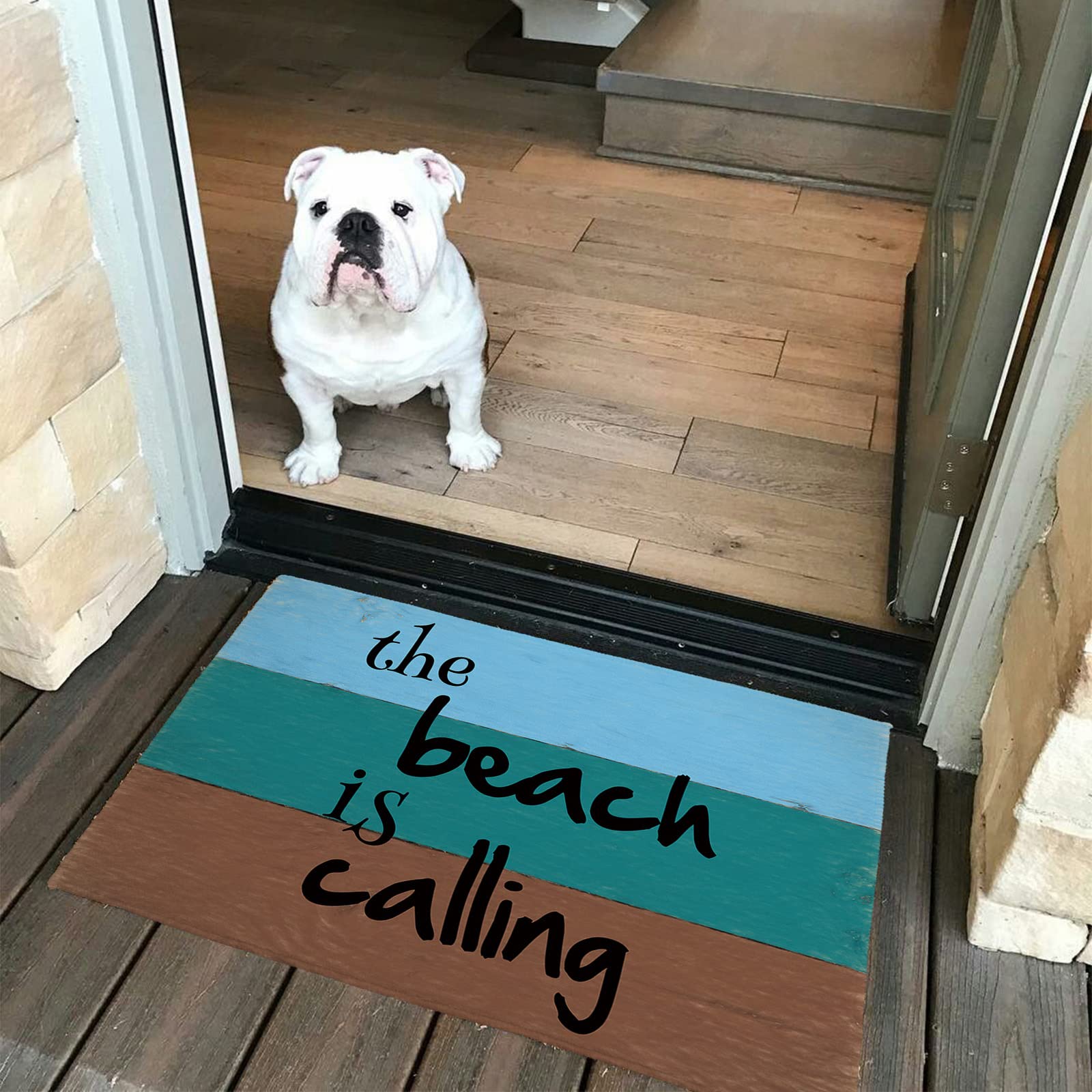 Non-Slip Rubber Welcome Doormat 24