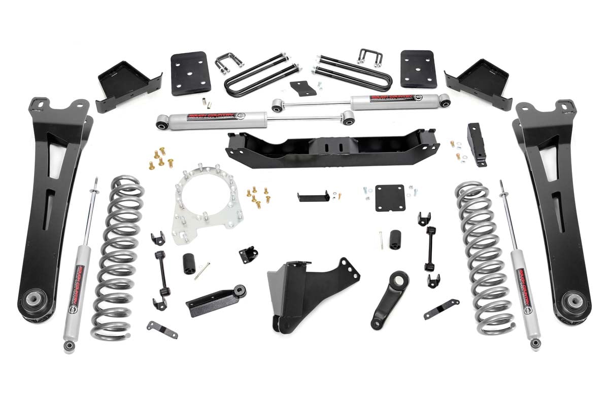 6 Inch Lift Kit for Ford F-250/F-350 Super Duty 4WD (2017-2022) - Heavy Duty Suspension System with No Overload - Perfect for Off-Roading & Truck Customization