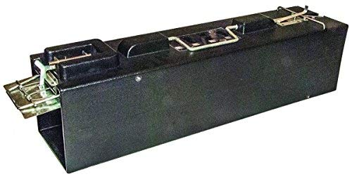 J T Eaton 475N Humane Skunk Trap - Spring Loaded Catch & Release - Pack of 4 - Safe Wildlife Control for Yards, Gardens & Farms
