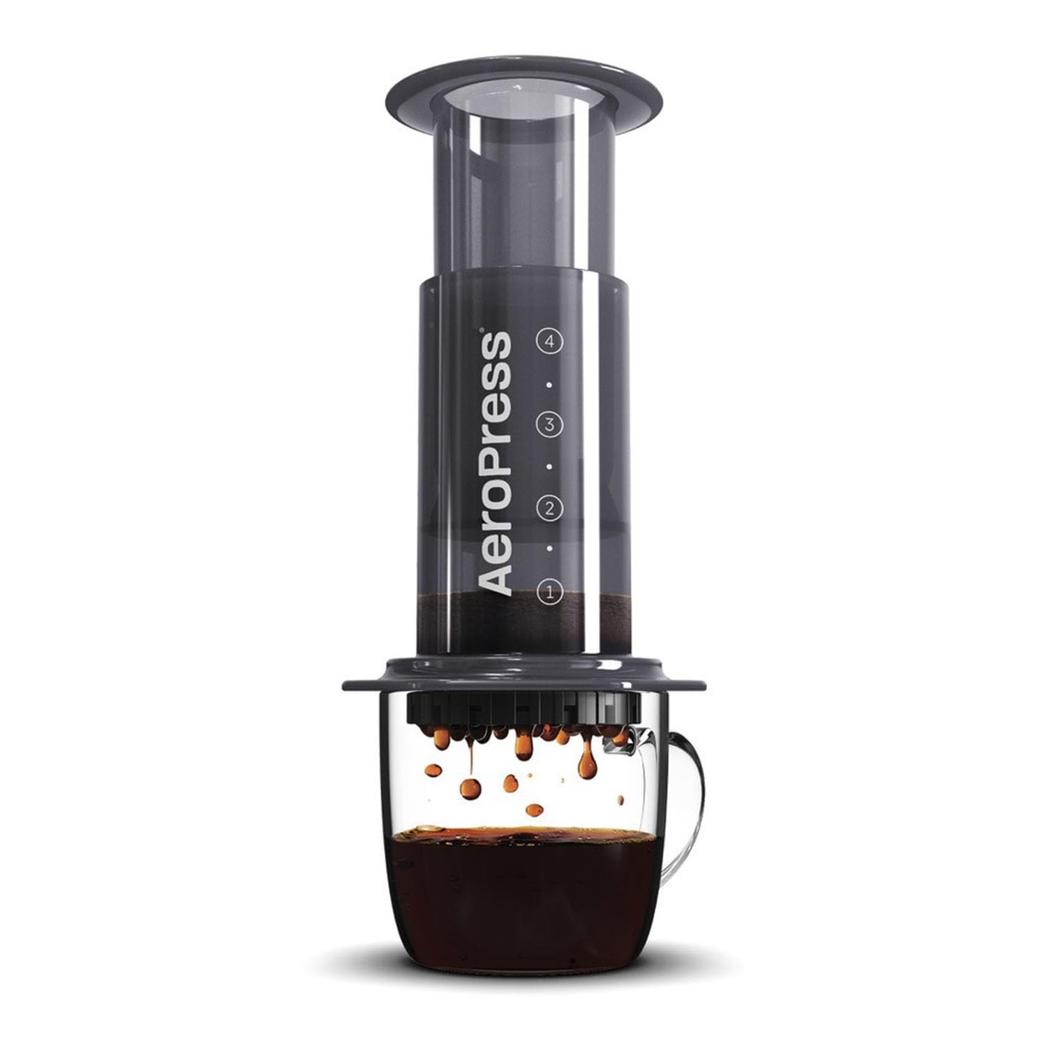 AeroPress Original Coffee Maker – 3-in-1 Brewing System for French Press, Espresso & Full-Bodied Coffee | Portable Travel & Camping Coffee Press | Perfect for Home, Office & Outdoor Adventures