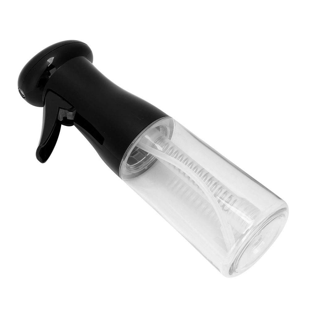 Professional Hairdressing Spray Bottle for Salon & Barber - High Pressure Atomizing Mist Bottle for Hair Styling & Moisturizing - Perfect for Salons, Home Use & Travel (Black)