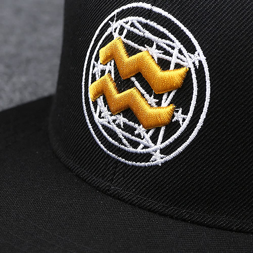 12 Constellation Zodiac Snapback Baseball Caps for Men & Women - Perfect for Outdoor Sports, Casual Wear, and Fashion Accessories
