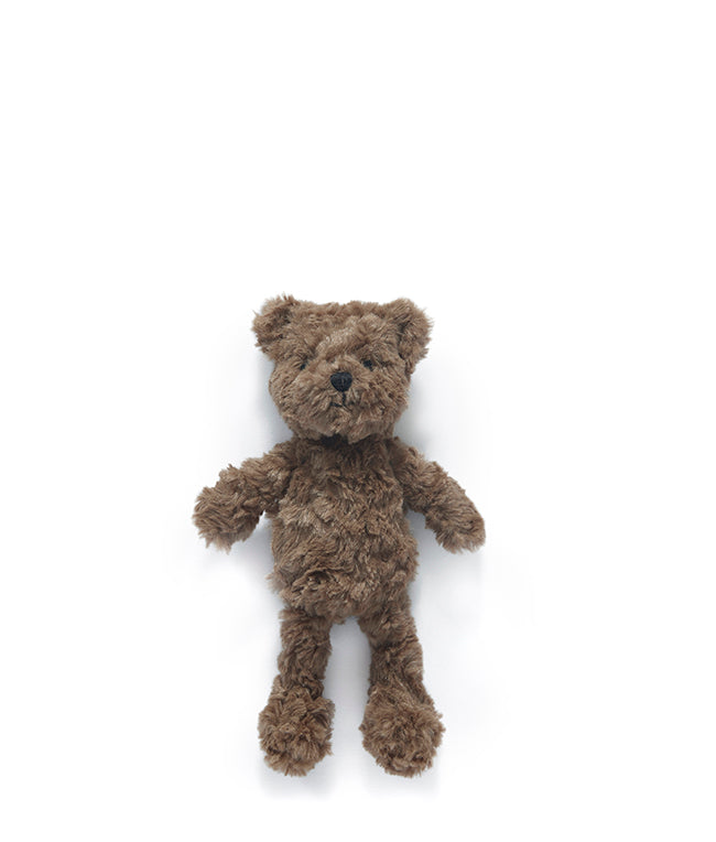 Mini Benny the Bear Baby Rattle Toy - Soft Plush Teether for Newborns & Infants - Perfect for Playtime, Soothing & Early Sensory Development