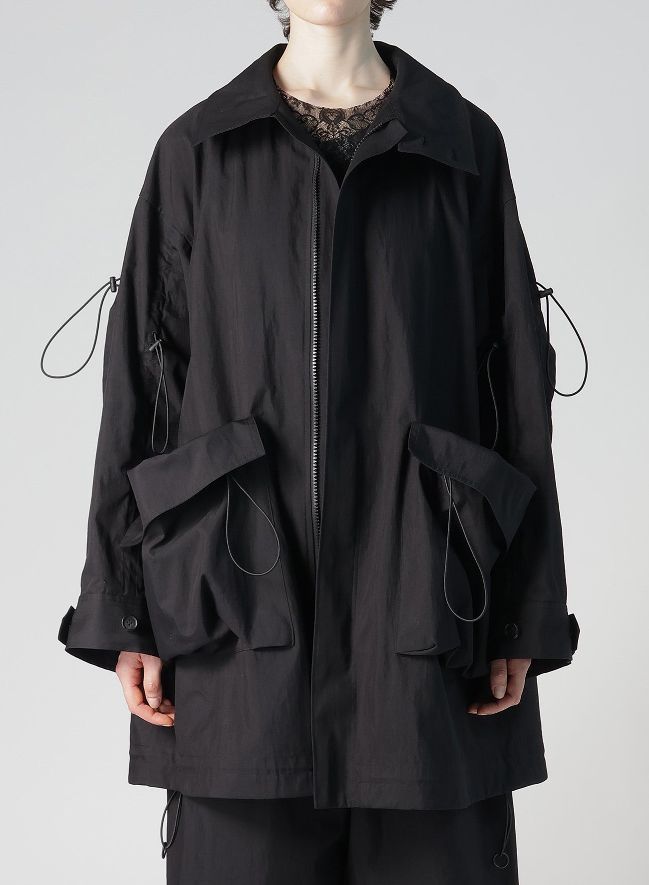 Stylish C/NY Weather-Resistant String Coat for Men & Women - Perfect for Outdoor Adventures, Hiking, and Urban Fashion