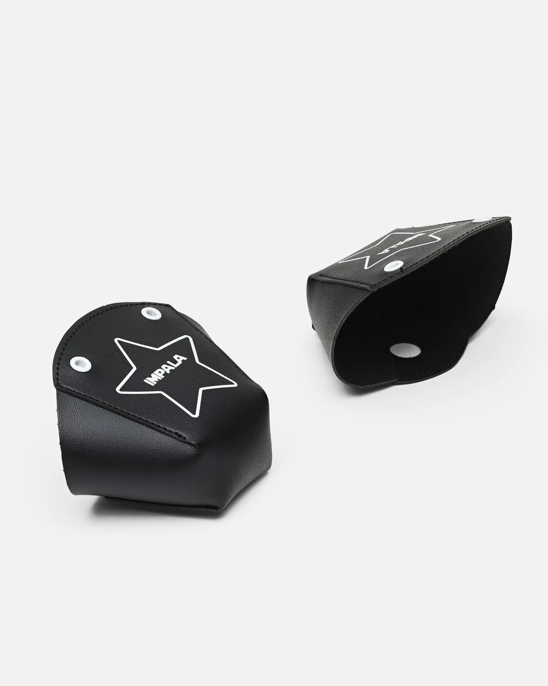Impala Roller Skates Toe Guards - 2 Pack Black Protective Skate Covers for Women & Men - Perfect for Indoor & Outdoor Roller Skating, Rink, Derby & Street Use