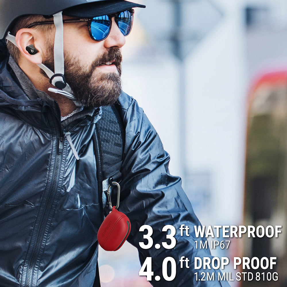 Beats Studio Buds & Beats Studio Buds Plus - Wireless Earbuds with Waterproof Case & Carabiner Clip for Gym, Running, Travel & Outdoor Activities