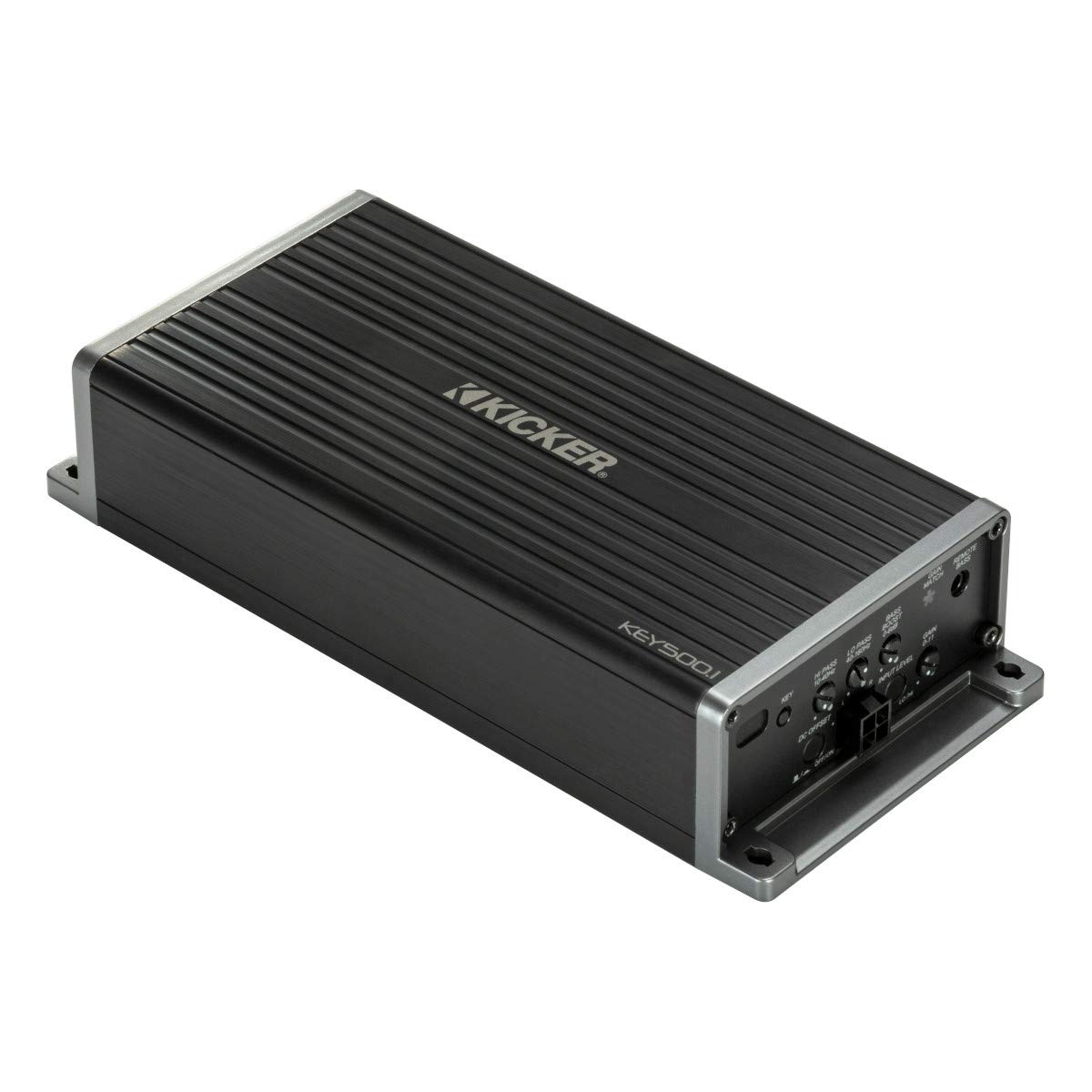 Kicker KEY5001 500W Mono Car Amplifier with Bass Revealer Processor - Smart Amp for Enhanced Audio Performance | Perfect for Car Audio Systems & Bass Enthusiasts