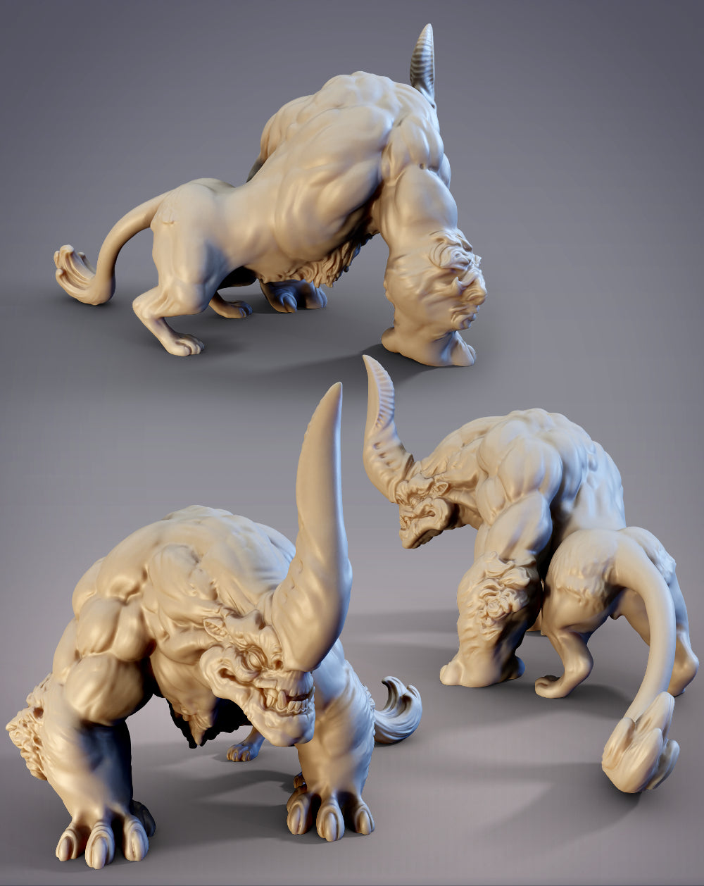Burilgi - Legendary Beast of the Kutugha Steppe | Mythical Creature Figurine for Fantasy Collectors & Tabletop RPG Gamers