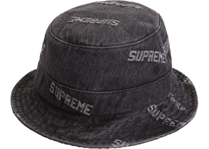 Logo Denim Crusher Hat (Black) - Stylish Adjustable Baseball Cap for Men & Women - Perfect for Outdoor Activities, Sports, and Casual Wear