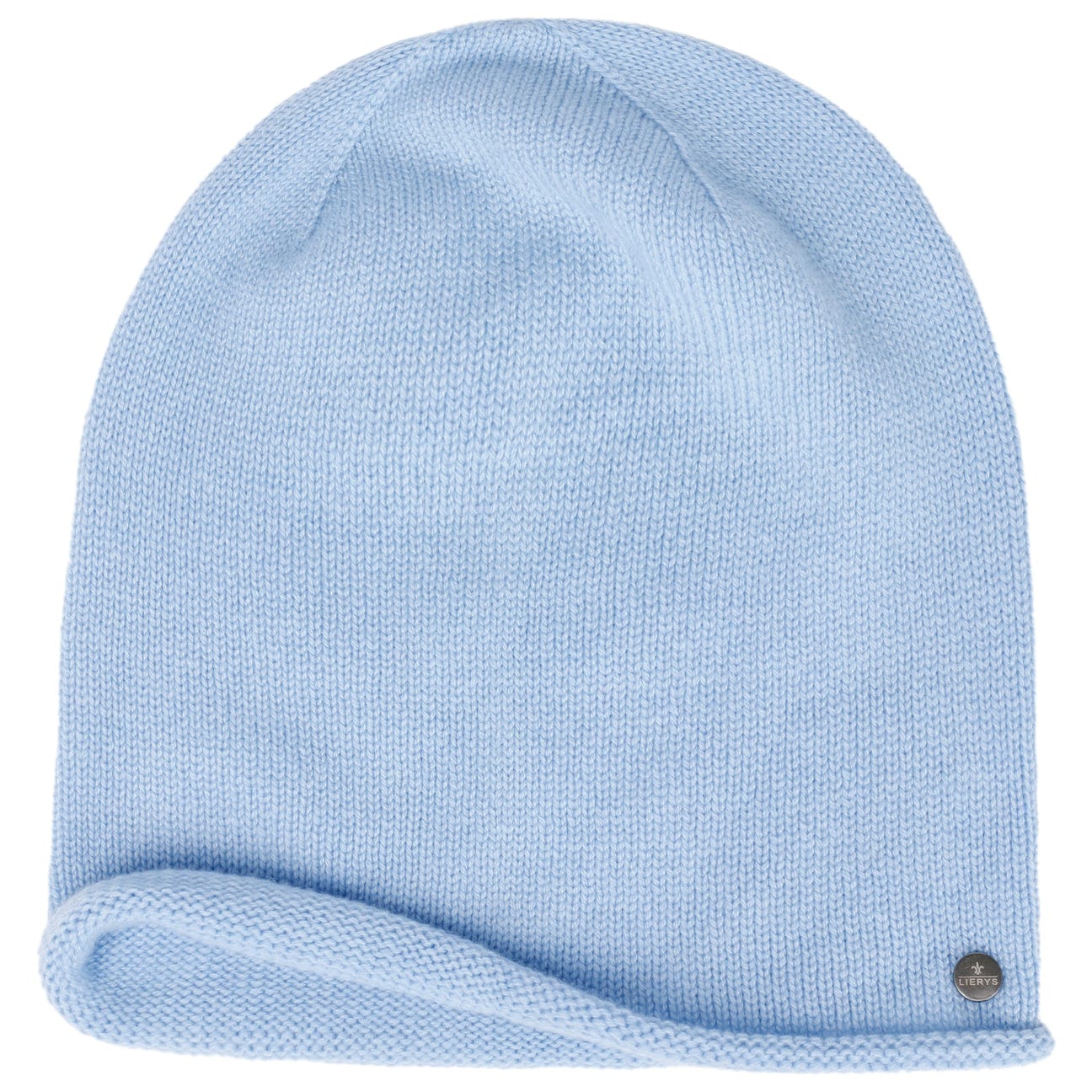Lierys Soft Cashmere Beanie with Rolled Edge - Winter Warm Knit Hat for Women & Men - Perfect for Skiing, Hiking and Cold Weather Fashion