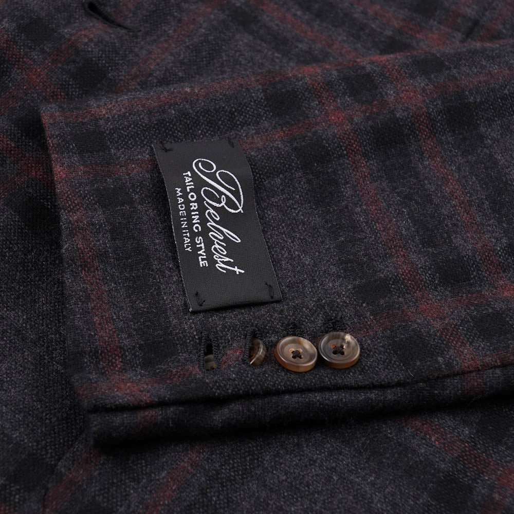 Premium Belvest Unlined Wool & Cashmere Sport Coat for Men - Lightweight Business Blazer for Office, Weddings & Formal Events