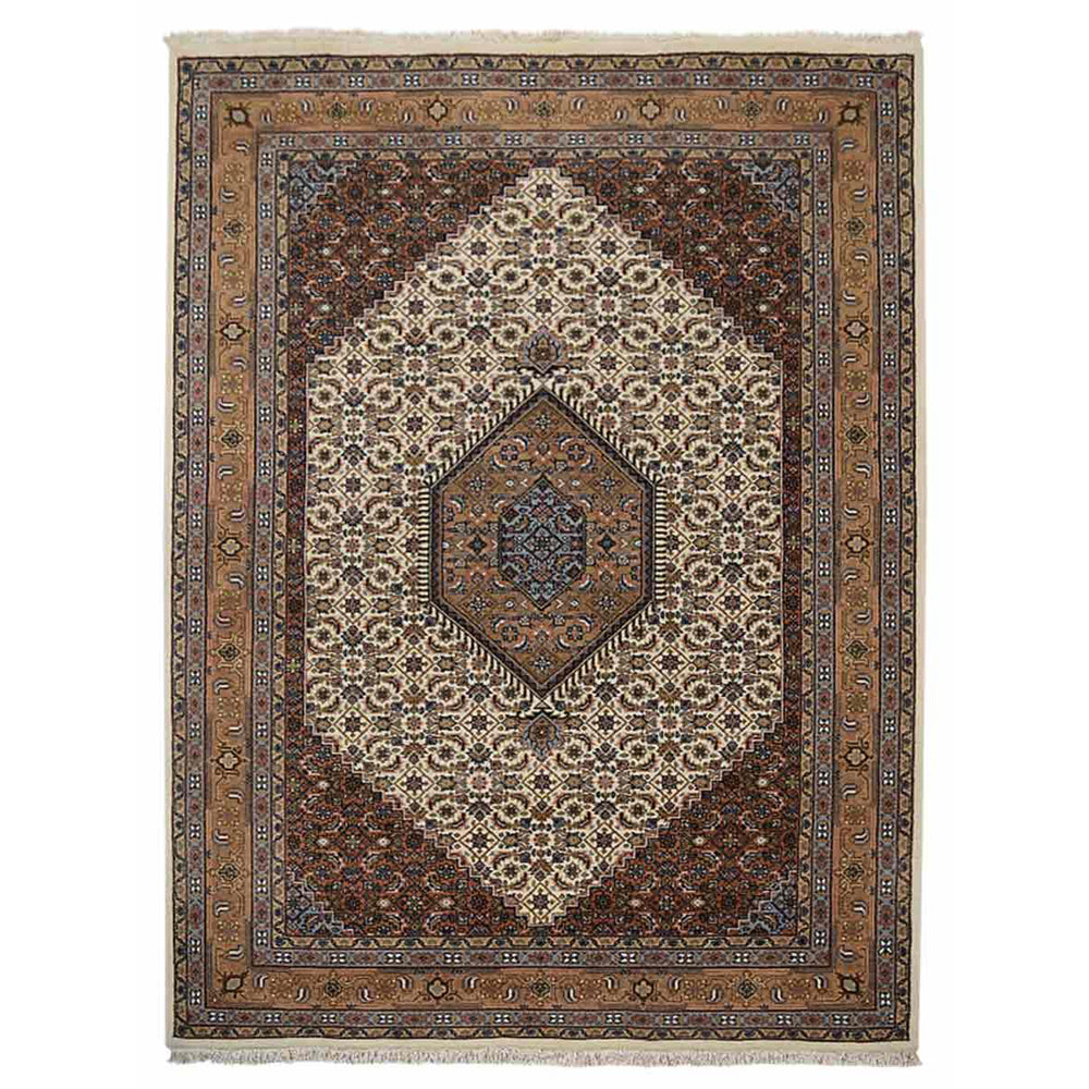 Blossom Hand Knotted Rug - Premium Handmade Bohemian Area Rug for Living Room, Bedroom & Dining Room - Soft & Durable Home Decor