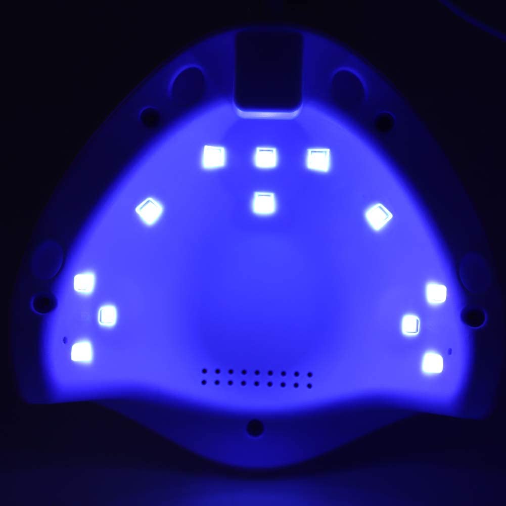 UBERSWEET® Professional LED Nail Polish Dryer - Fast UV/LED Gel Nail Curing Lamp for Home & Salon Use | Portable Manicure Machine with USB Cable | Perfect for DIY Nails, Gel Polish, Acrylics & Pedicures