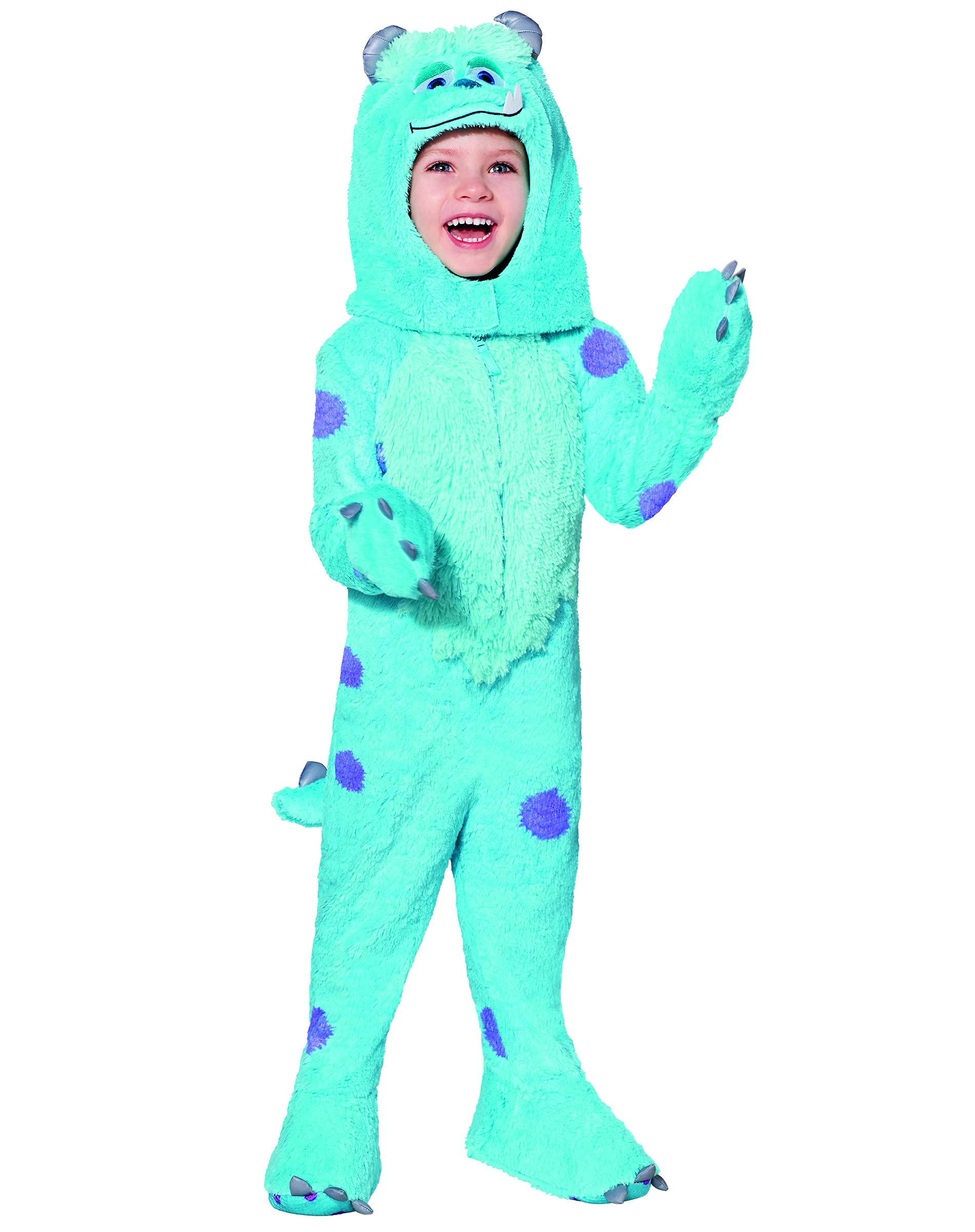 Monsters Inc. Sulley Toddler Costume - Officially Licensed Onesie for Halloween & Group Dress-Up