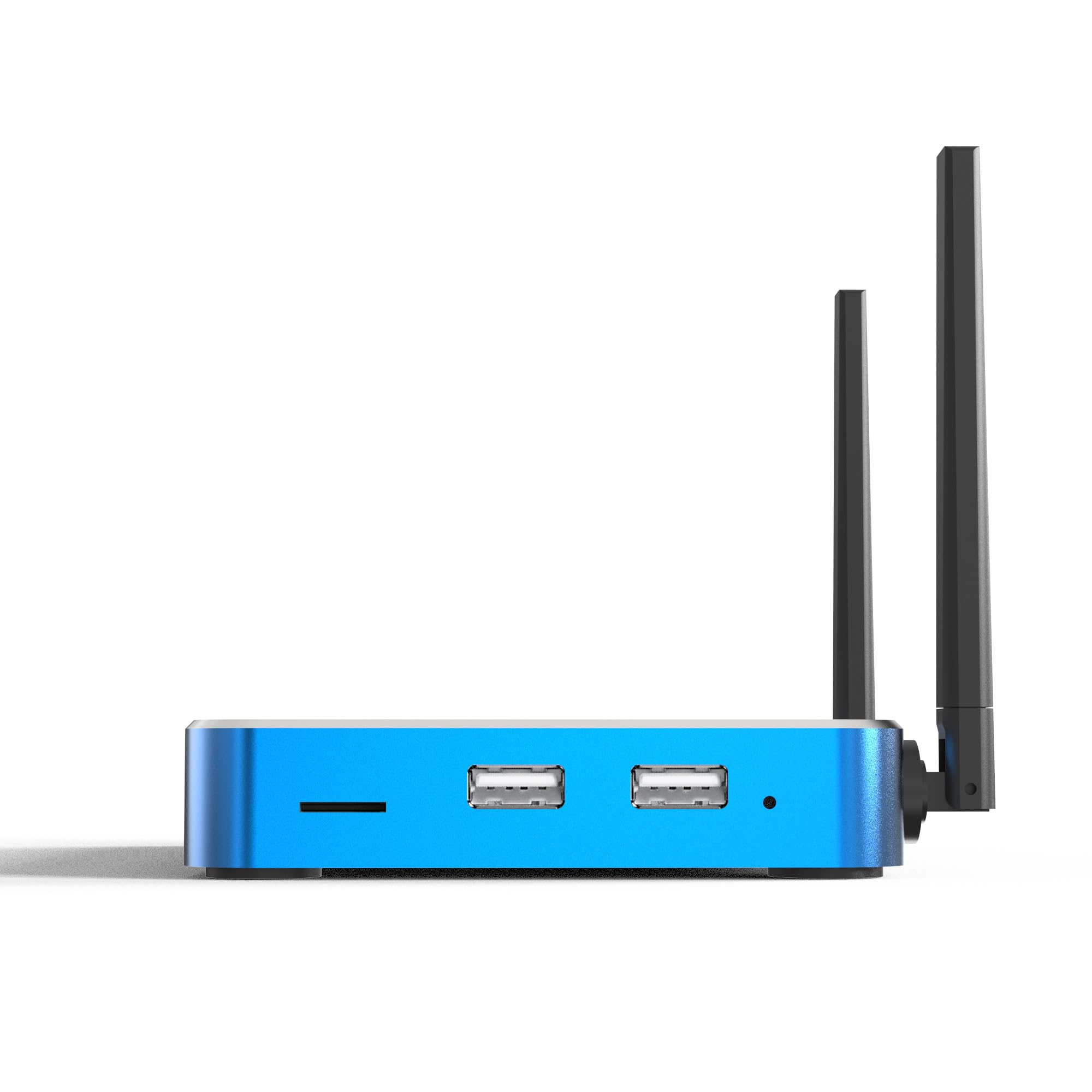 S6 MAX USB Hub with 64GB Storage - 4-Port USB 3.0 Hub with Built-in Memory, LED Indicator, Wireless Adapter, Ethernet Port & Cable Management - Perfect for Home Office, Gaming Setup & Workspace Organization (Includes Setup Guide & CA Support)