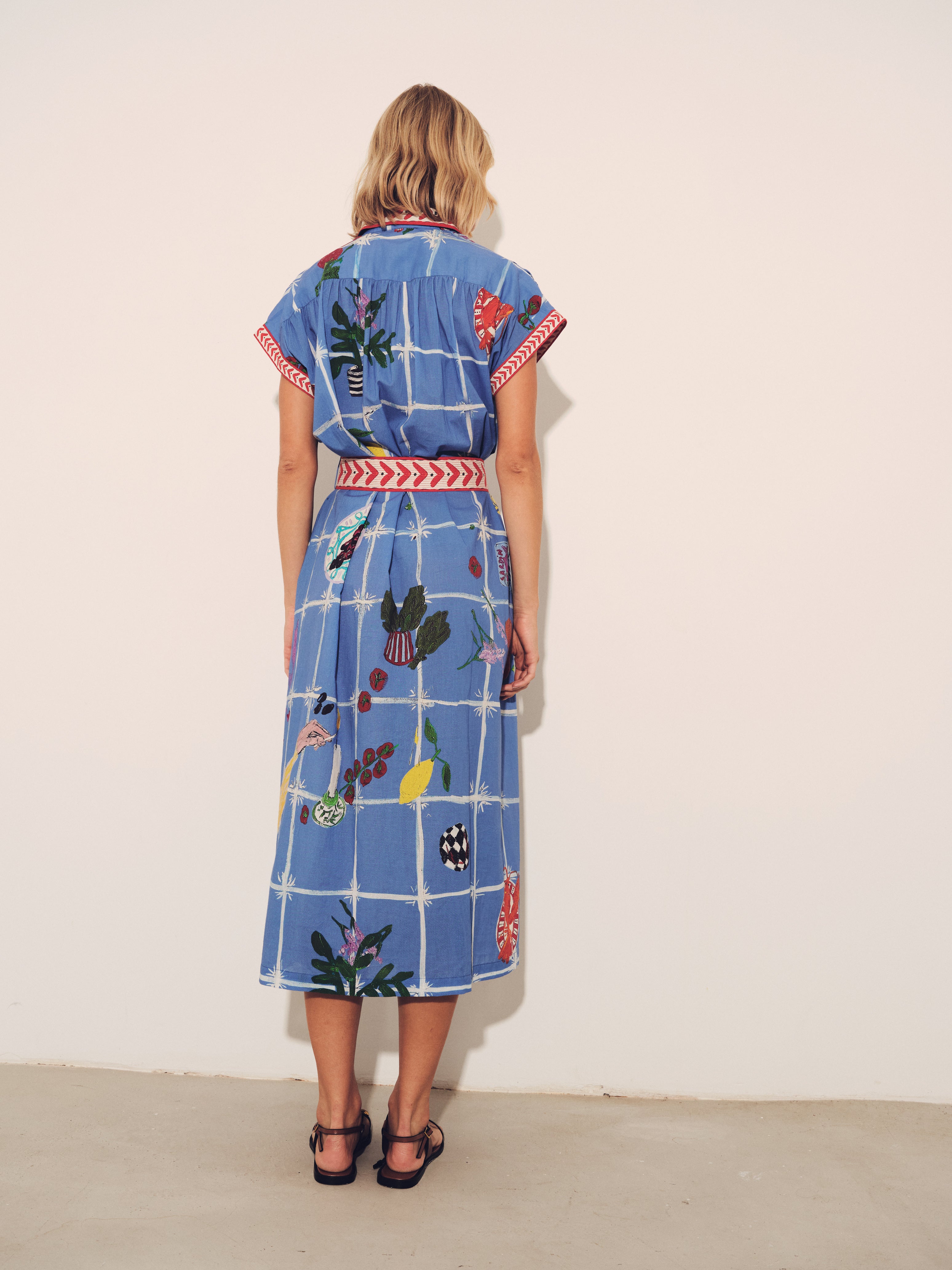 Valerie Kaftan 47 - Elegant Floral Print Maxi Dress for Women | Perfect for Beach Vacations, Summer Parties & Boho Fashion