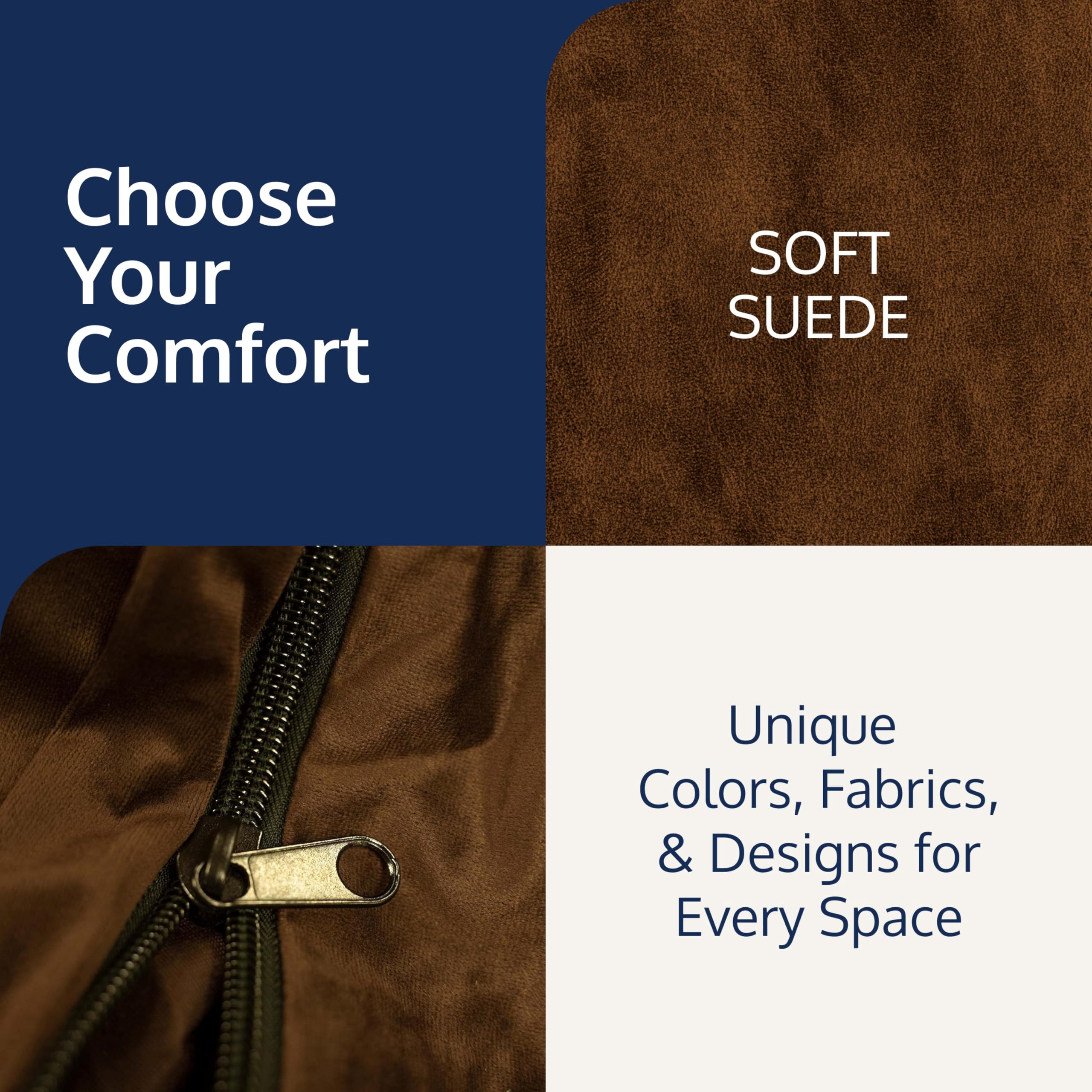 ULTIMATE SACK Convertible Bean Bag Chair - 3-in-1 Cozy Sleeper, Sofa Bed & Futon Alternative | Comfortable & Stylish Furniture for Living Room, Bedroom, Dorm, Guest Room | Perfect for Lounging, Napping & Small Space Living