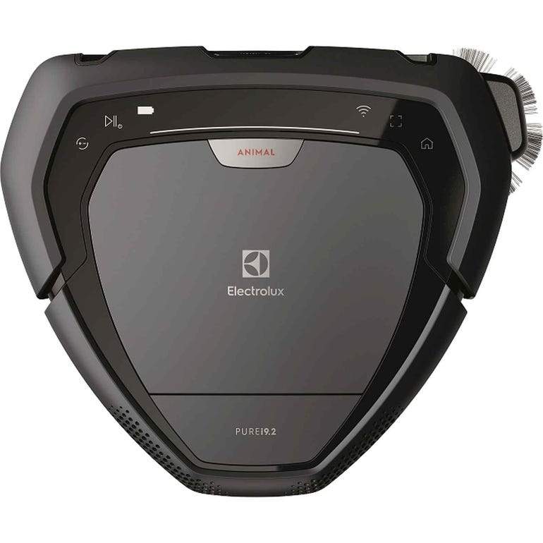 Electrolux PI92 6SGM Pure i9.2 Robot Vacuum Cleaner with Smart Mapping & Self-Emptying + Electrolux Flow A3 FA31 202GY HEPA Air Purifier for Allergies & Pets - Perfect for Smart Home Cleaning & Air Purification in Large Rooms