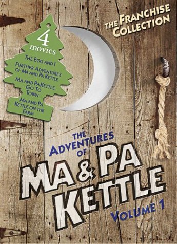 The Adventures of Ma & Pa Kettle, Vol. 1 DVD Collection – Classic Comedy Films (The Egg and I, Ma and Pa Kettle, Ma and Pa Kettle Go to Town, Ma and Pa Kettle Back on the Farm) – Perfect for Movie Nights and Vintage Film Lovers