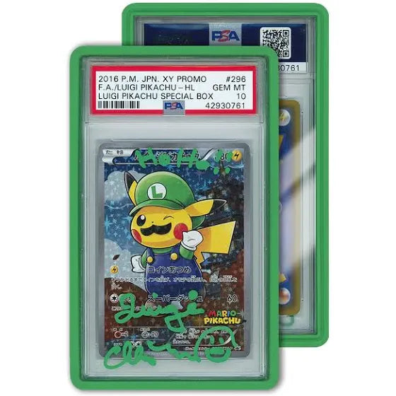 PSA Graded 35 Pt Green Guard - Authentic Sports Trading Card Protector for Collectibles & Memorabilia - Perfect for Baseball, Basketball & Football Cards Display & Storage