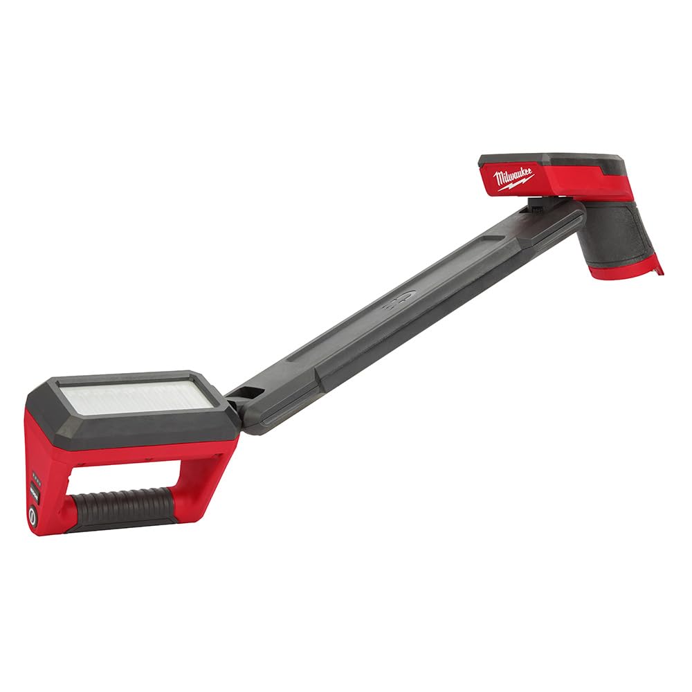 Milwaukee M12 1200 Lumens Cordless LED Work Light - Rechargeable Lithium-Ion Battery - Perfect for Construction Sites, Auto Repair & Emergency Lighting