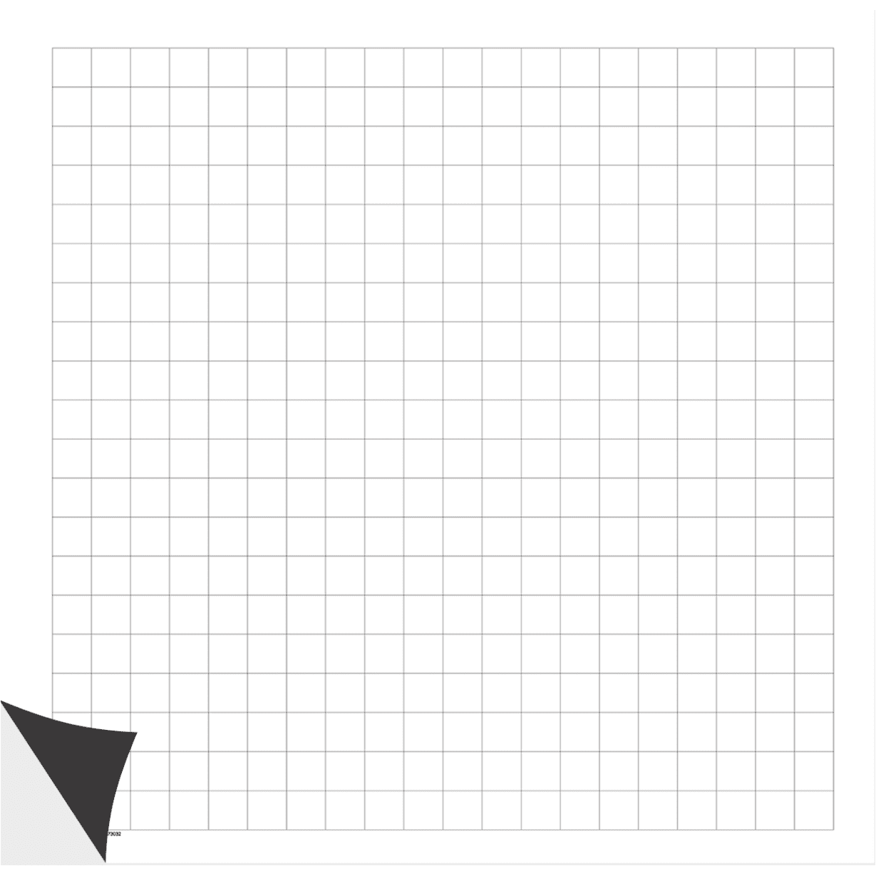 Geyer Large Dry Erase Graph Magnet - 2 Square Grid Whiteboard for Office, Classroom & Home Organization | Perfect for Planning, Teaching & Productivity
