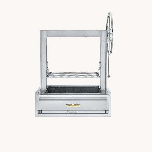Crown Verity Argentinian 36-Inch Built-In Grill IBIAG36 – Premium Stainless Steel BBQ Grill for Outdoor Cooking, Backyard Parties, and Grilling Enthusiasts