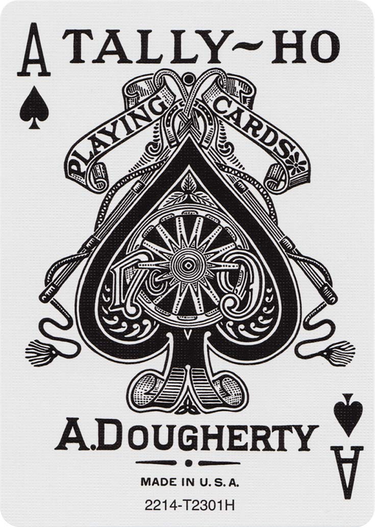 Premium Fan Back Playing Cards - Red or Blue Deck for Poker, Magic Tricks & Family Game Nights