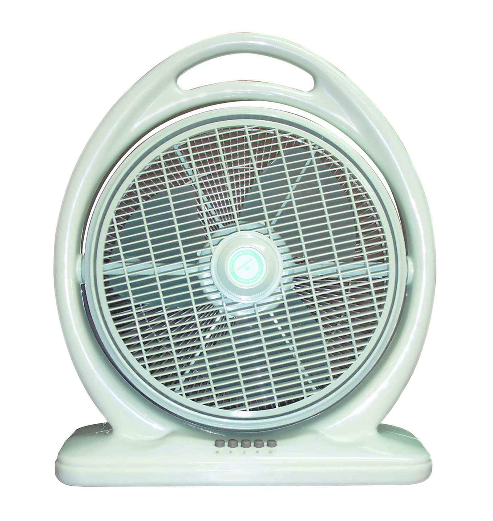 SF-1414 14 Inch Box Fan - High Velocity Cooling Fan for Home, Office, Garage & Warehouse - Energy Efficient with 3 Speed Settings - Perfect for Summer, Indoor Air Circulation & Ventilation