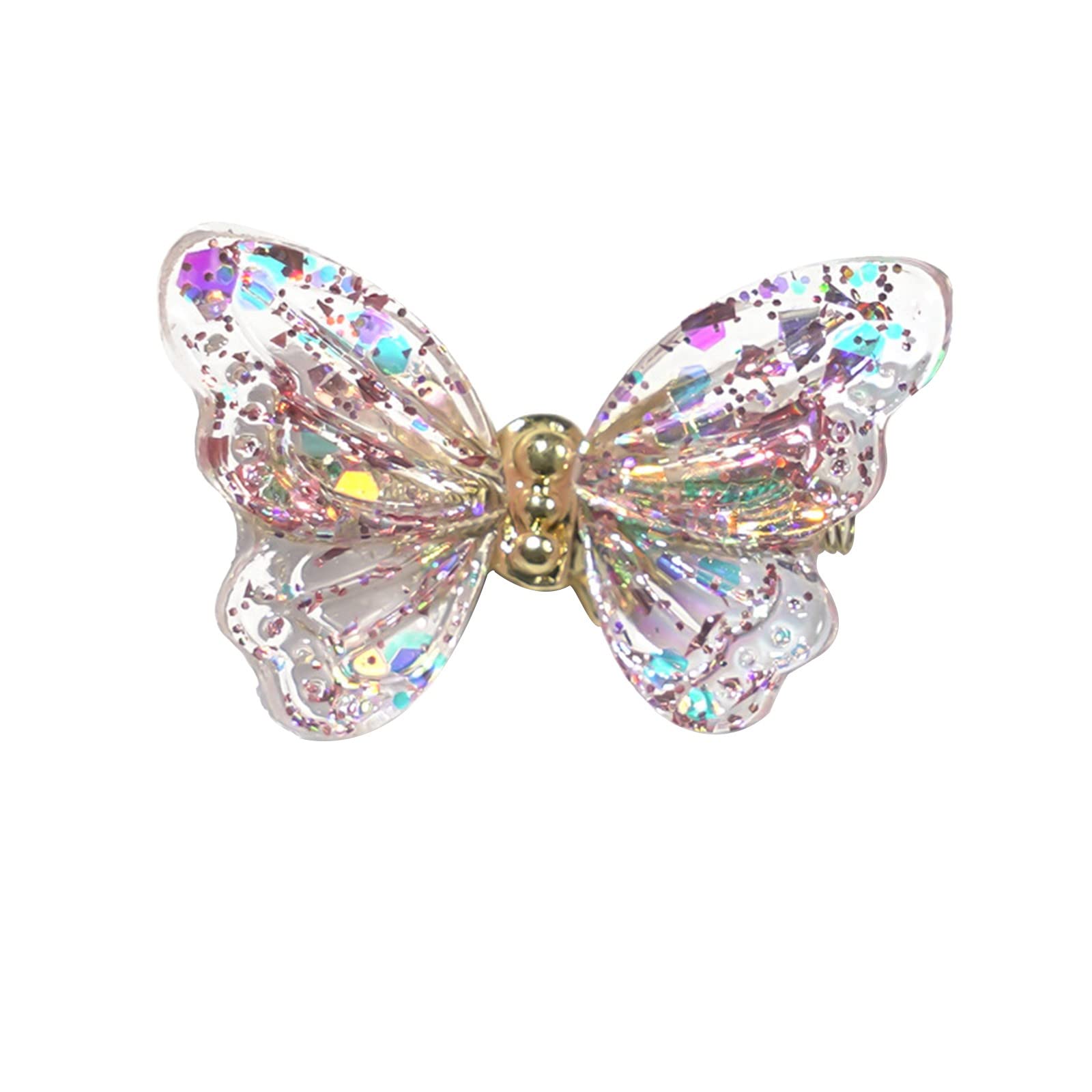 3D Nail Jewelry Set - 120PCS Colorful Butterfly & Pumpkin Rhinestone Charms for Halloween Manicure - DIY Nail Art Decorations for Parties, Costumes, and Special Occasions