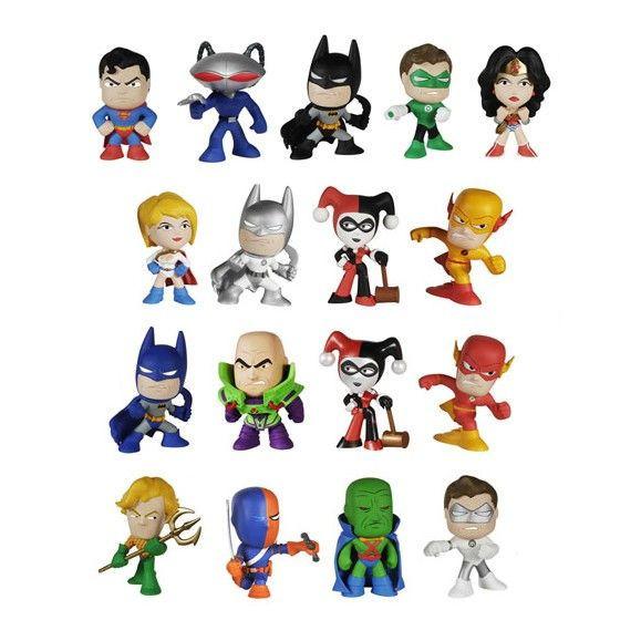 DC Comics Super Heroes Mystery Minis Blind Box - Collectible Action Figures for Batman, Superman & More - Perfect for Gifts, Display & Comic Book Fans