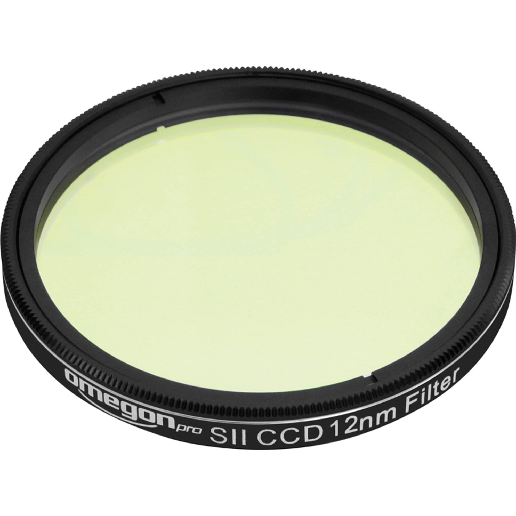 Omegon Pro 2-Inch SII CCD Filter for Astrophotography - Enhance Nebula & Galaxy Imaging with Narrowband Light Pollution Reduction