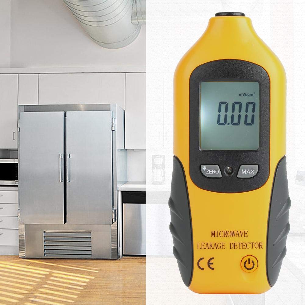 HT-M2 High Precision Microwave Leakage Detector - LED Microwave Radiation Meter & EMF Tester for Home Safety, Kitchen Appliances, and Industrial Use